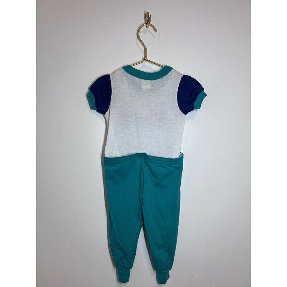 Vtg Carters Kids Bear Snap Set Top Pants Size 12-18 Months USA 80s - Picture 8 of 10